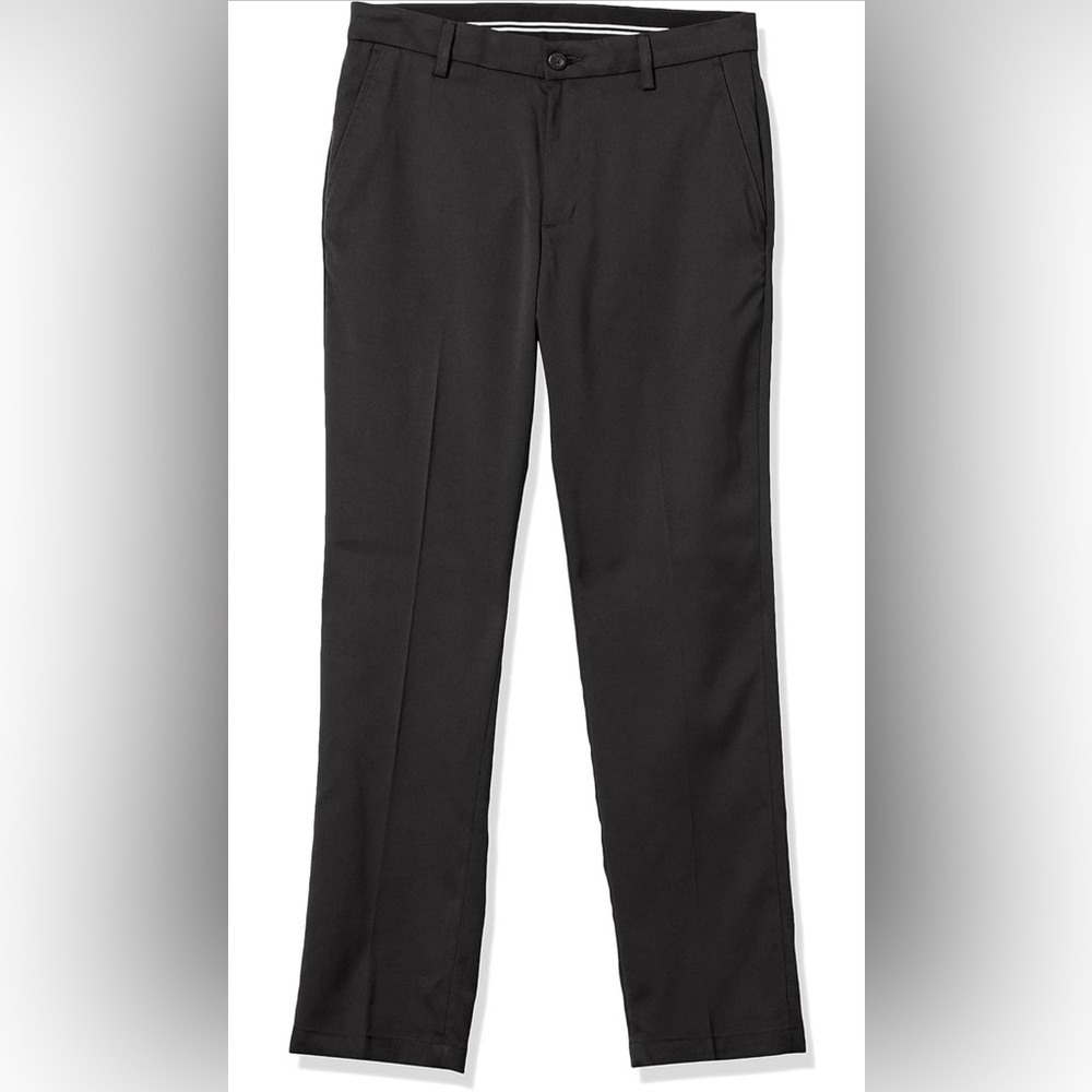 NWT Amazon Essentials Men's Slim-Fit Stretch Golf Pant, color black, 31Wx30L